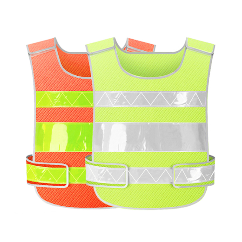 large mesh sanitation clothing reflective vest cycling traffic vest neutral sleeveless sanitation work reflective clothi