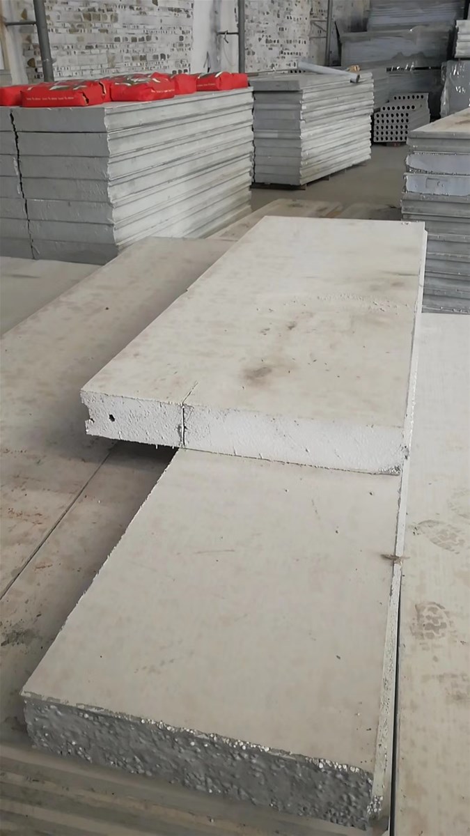 light weight fire resistant EPS cement foam sandwich panel envergy saving