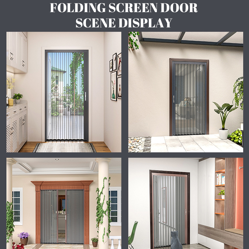 Customizable doors and windows folding screen doors and screen windows the price is subject to contact with the seller