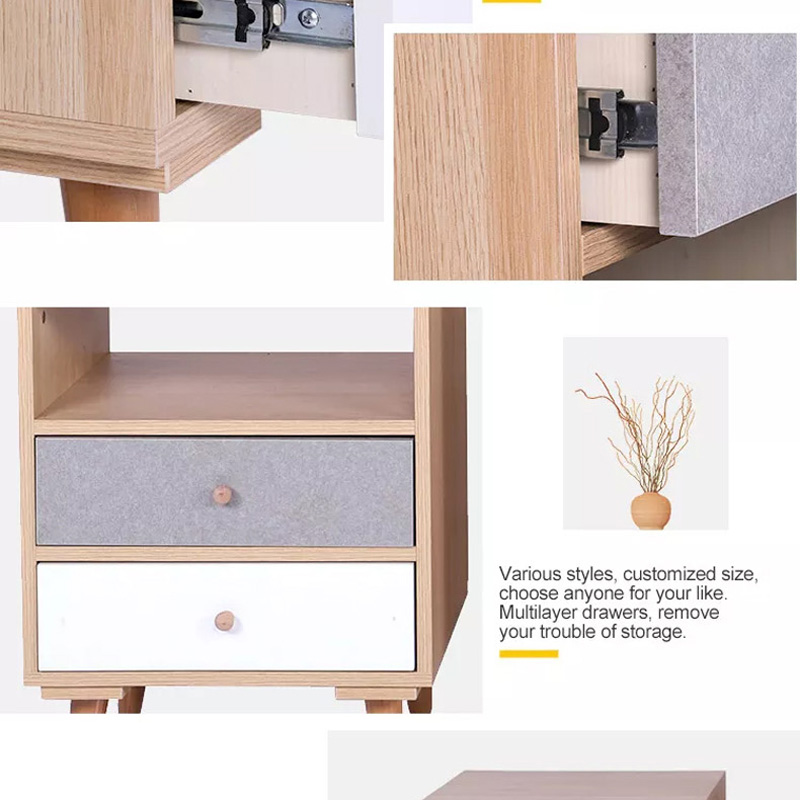 Factory New Style Bedside Chest Drawer Cabinet for Sale