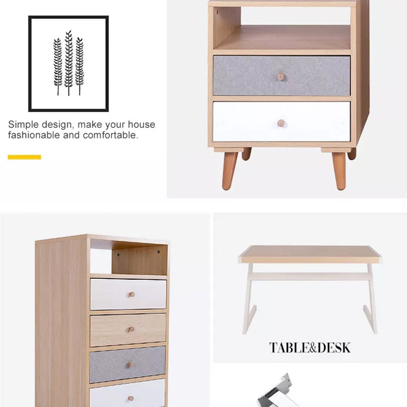 Factory New Style Bedside Chest Drawer Cabinet for Sale