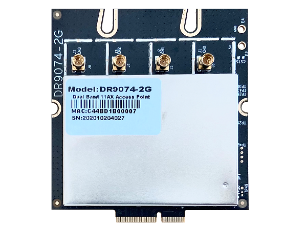 Wallysnetwork card DR907424G PN011 QCN9074 80211ax 4x4 24GHz wifi6