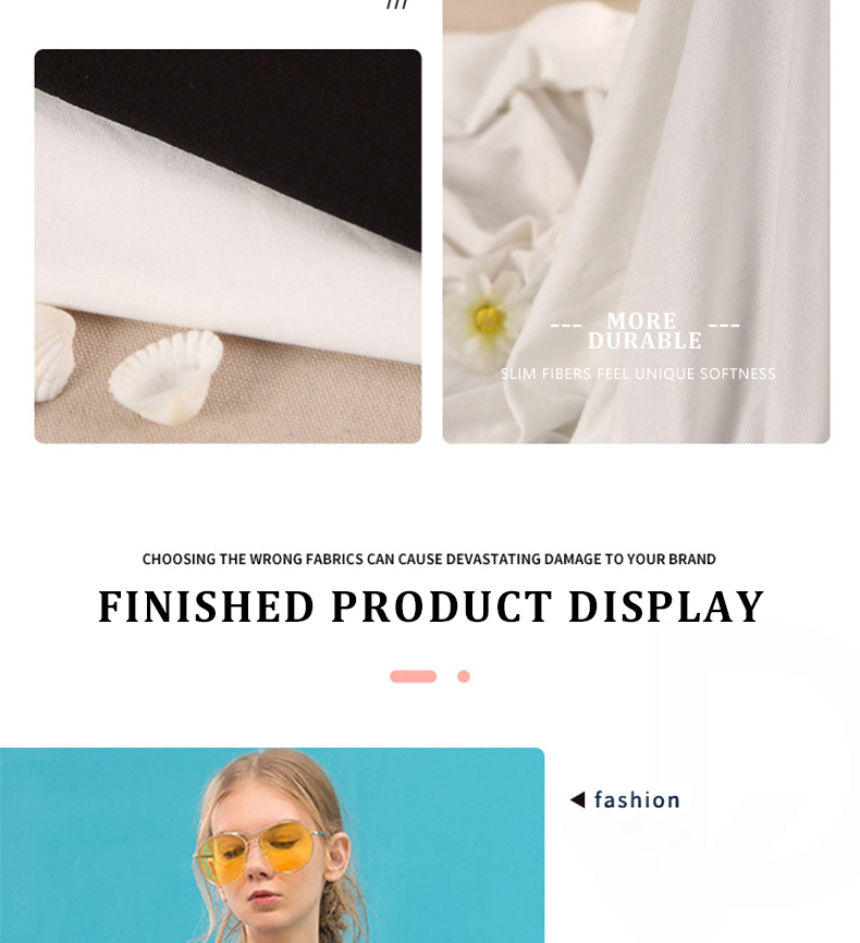 100D Milk Silk Fabric 95 Polyester 5 Spandex Fabric Strong WearResistant Good Color Fastness No Fading No s