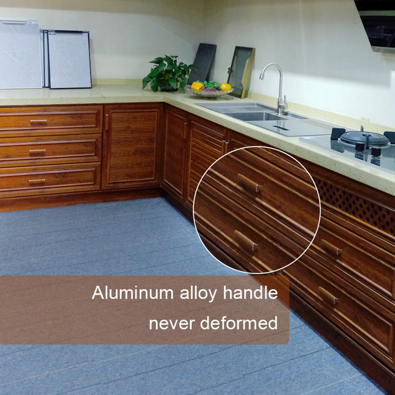 Customizable modern minimalist open overall kitchen cabinet series all aluminum kitchen countertop cabinet decoration de