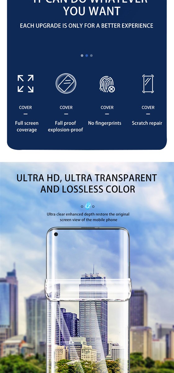 Suitable for Xiaomi 1010 PRO10S10 Extreme Edition Ultra HD eye protection antifingerprint antiscratch mobile phone