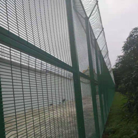 Wall increased mesh metal steel mesh wall specifications separation net installation wall top with hob gill net