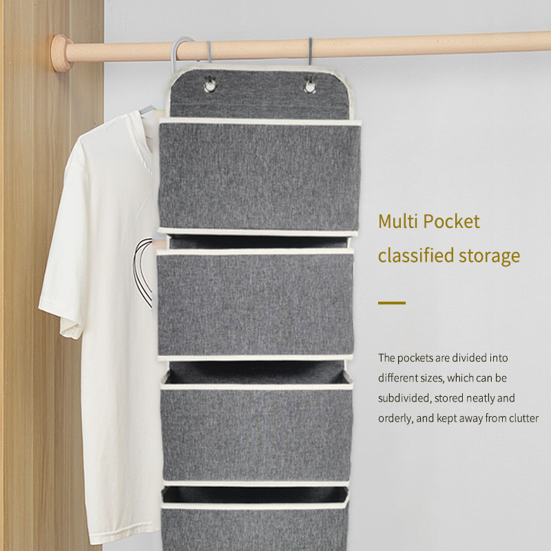 Door Back 4 Layers Hanging Bags of Strong Material Non-Toxic Wear Total Size: 33x8.9x91.5 Cm Strong & Durable Support