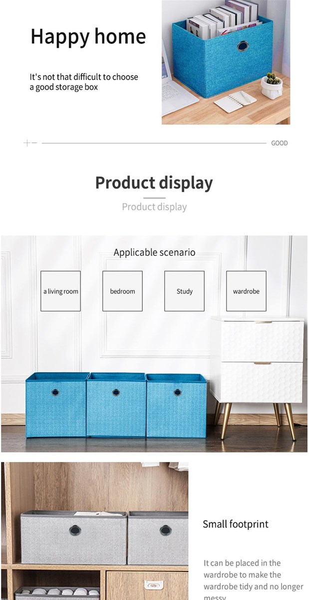 Nonwoven fabric box fashion breathable portable light weight to hold a strong and durable support mailbox contact