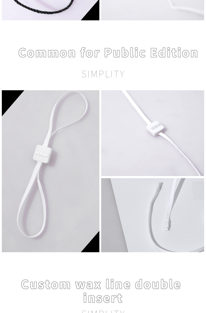 Custom black and white suspenderSupport Online Order Specific price is based on contactMinimum 5000 pieces