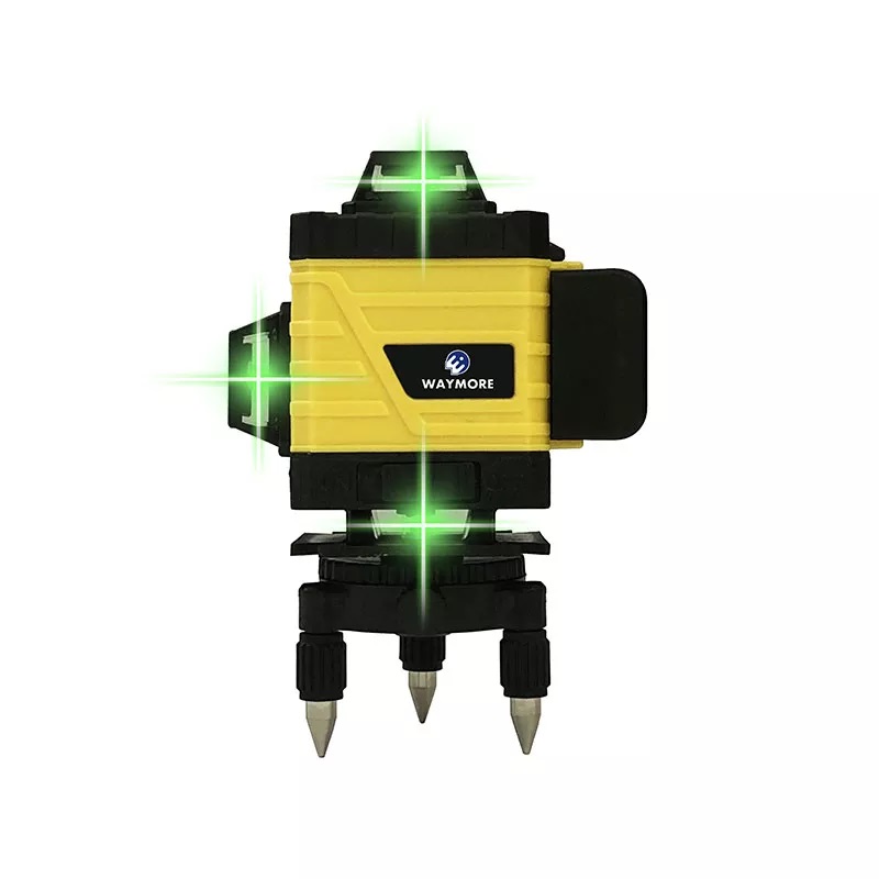 4D Green Beam Rotary SelfLeveling 360 Degree HorizontalVertical 16 Lines Laser Level