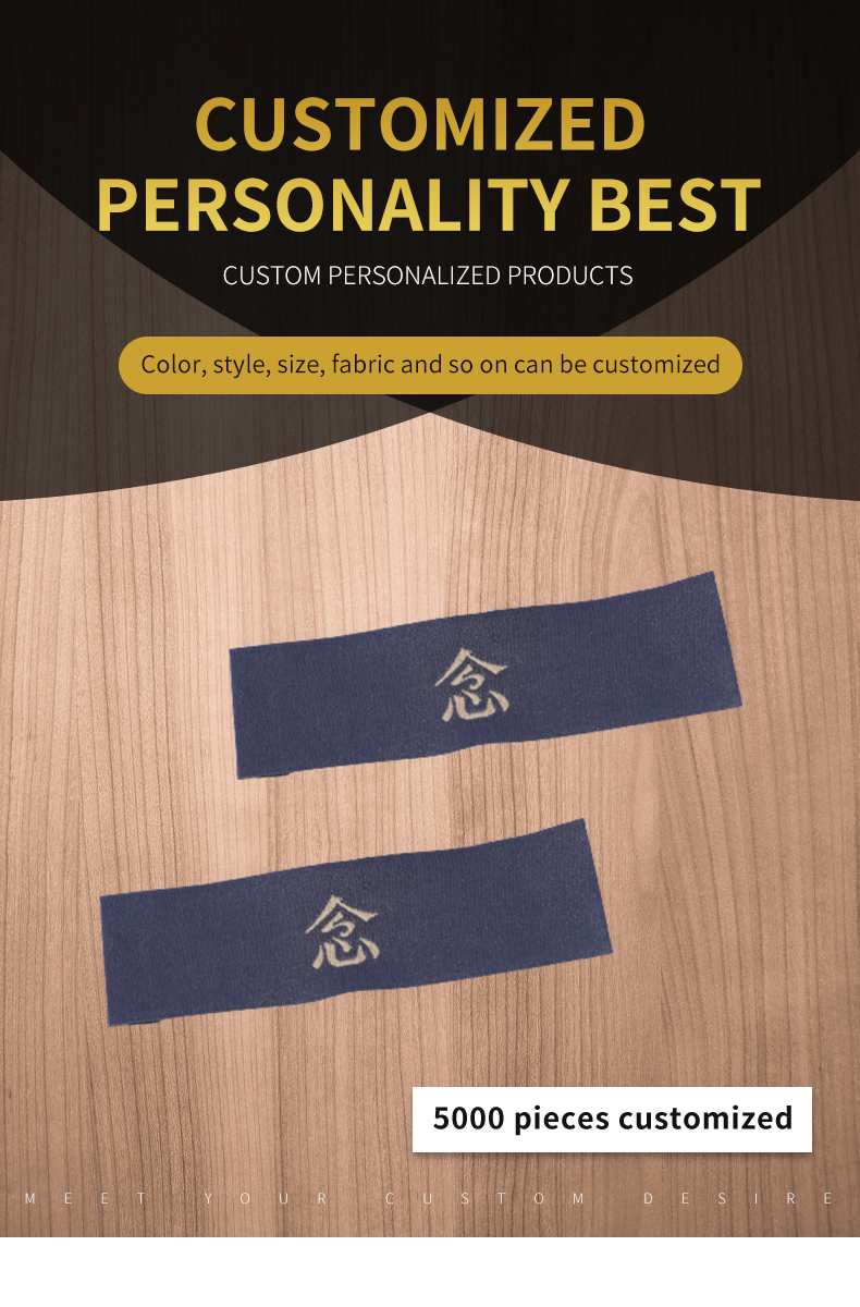 Craft quality Special custom clothing collar label