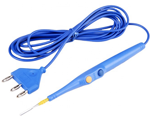 APK20001 Disposable Medical ESU Pencil Blue