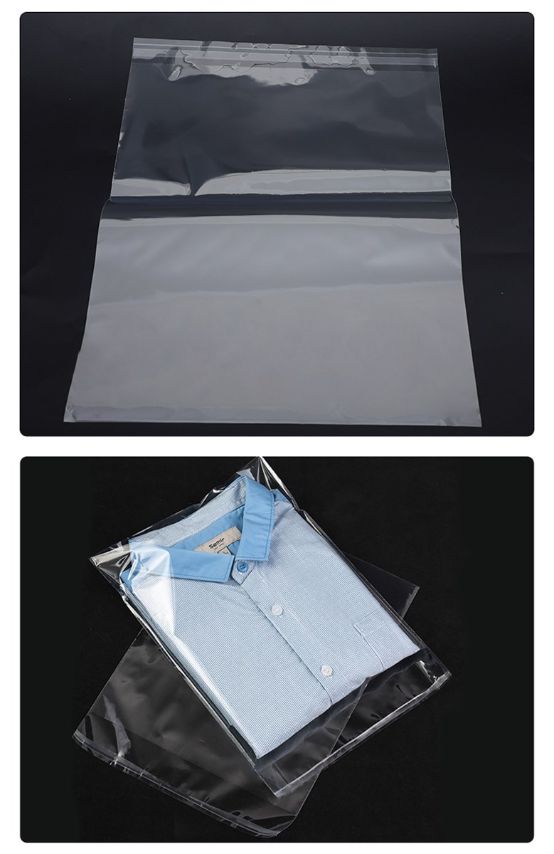 OPP selfadhesive bag transparent trumpet selfadhesive bag