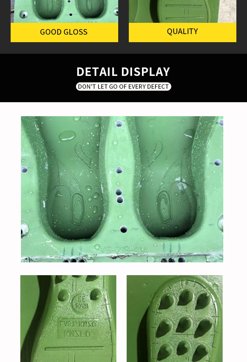 CMEVA shoe mold Support a variety of shoe mold customization