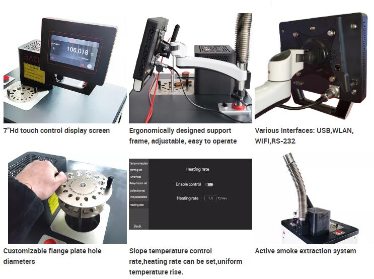 Lab use thermocouple and thermistor test thermostat liquid bath with selfexhaust function