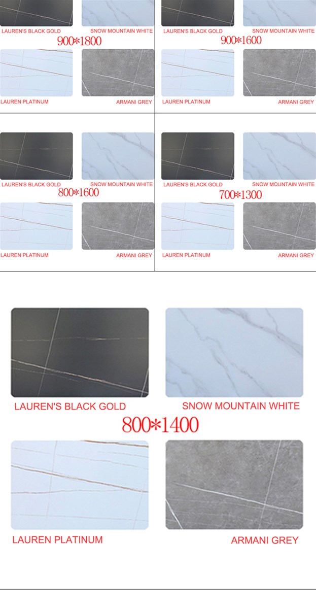 SLATE rectangular table top Support for custom Please contact us by email for specific price2