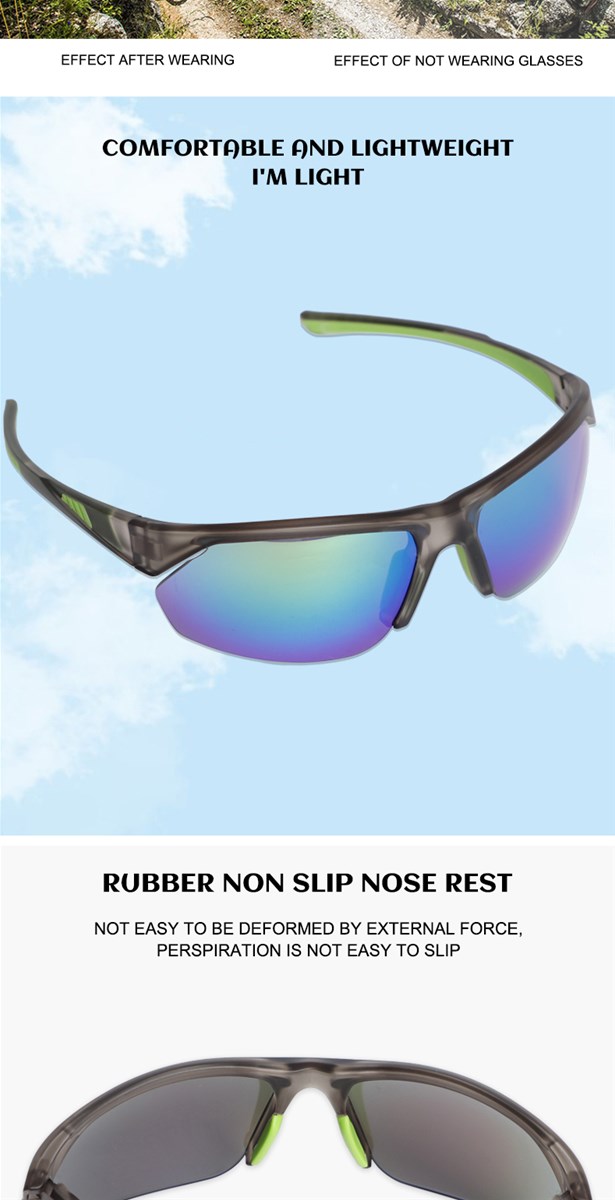 New cycling glasses Road cycling glasses outdoor sports sunglasses mens sunglasses H14151XEN