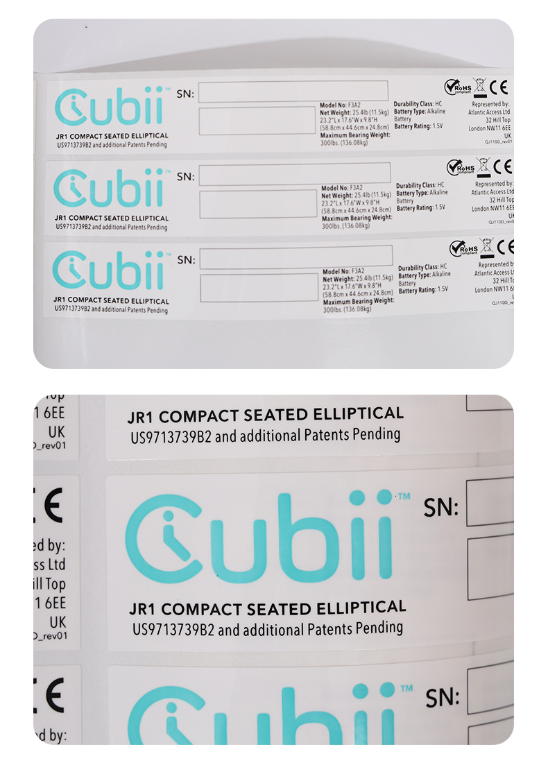 Selfadhesive customized label LOGO label support customized advertising from 2000