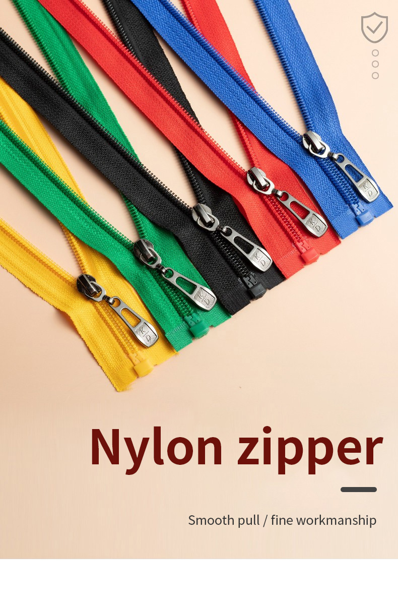 Nylon ZipperSupport Online Order Specific price is based on contactMinimum 10 pieces