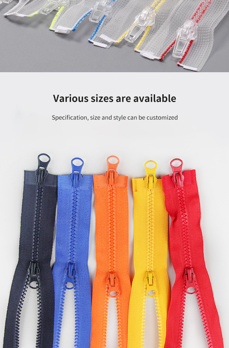 Plastic ZipperSupport Online Order Specific price is based on contactMinimum 10 pieces