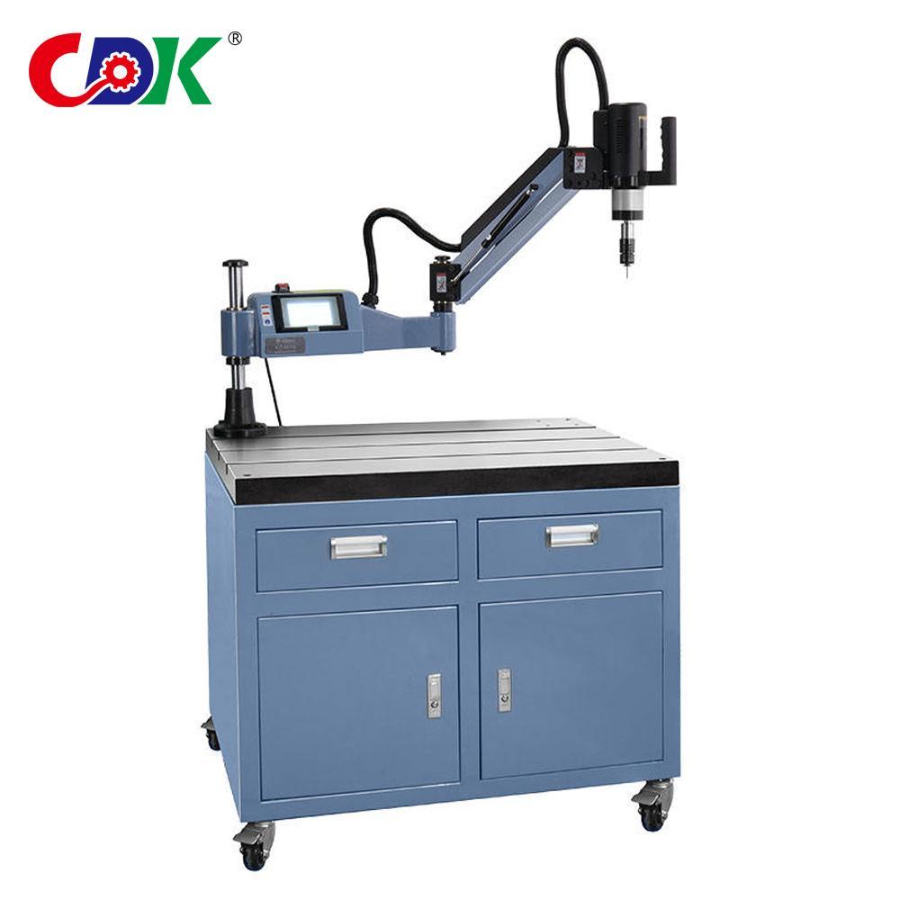 Strong Capacity M12M48 Movable Flexible Arm Servo Electric Tapping Machine