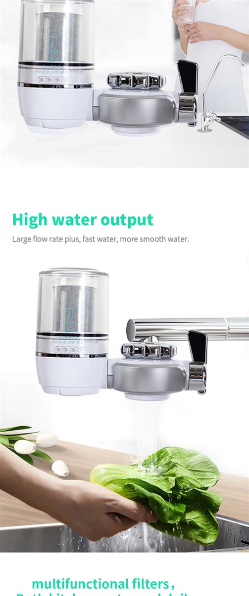 Home water purifier Tap filter Drink fresh water and clean water directly