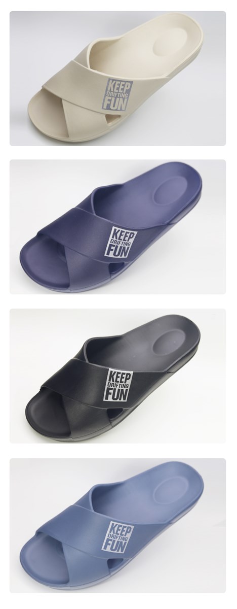Antibacterial nonslip letter slippersunisex