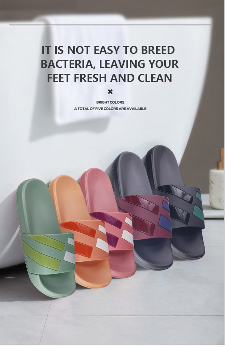 Antibacterial antiskid Twill slippersunisex