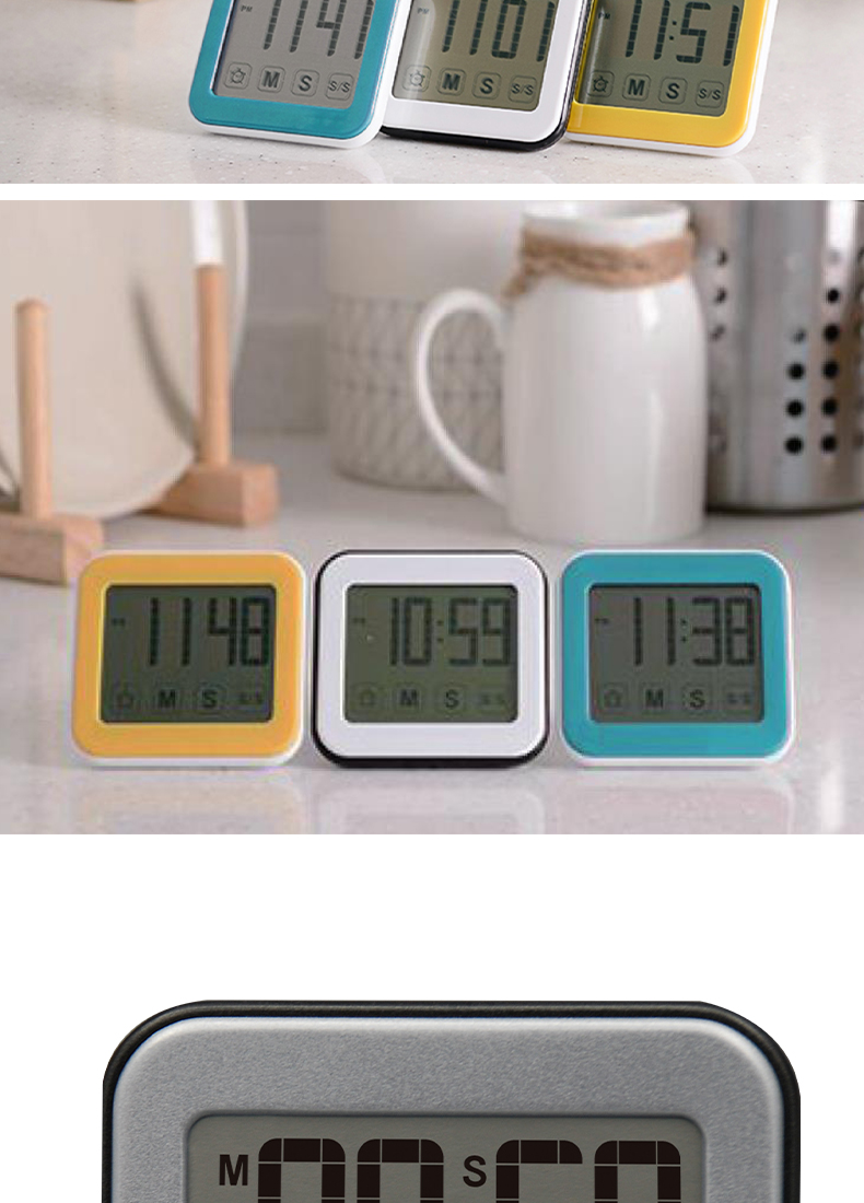 4114timer Timealarmcountdown threeinone function reasonable planning timefactory direct sale