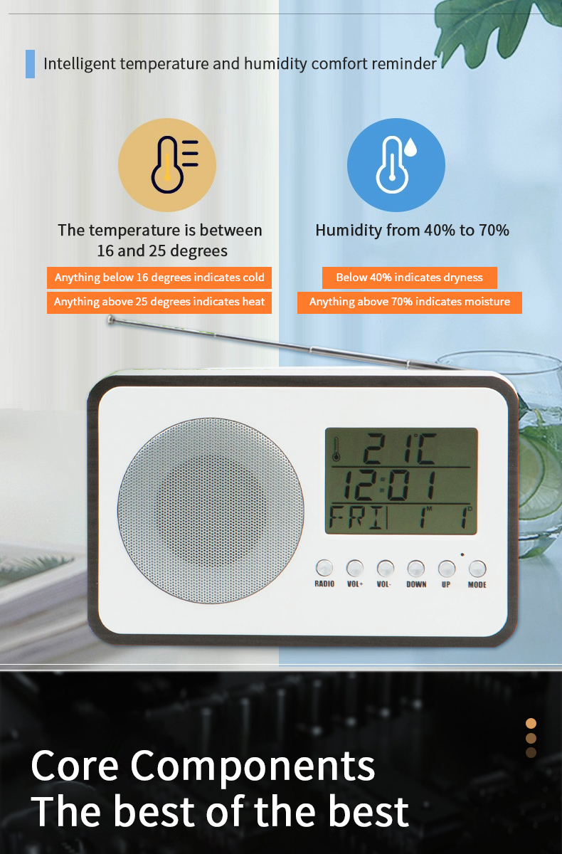8118Electronic radio set factory direct sale