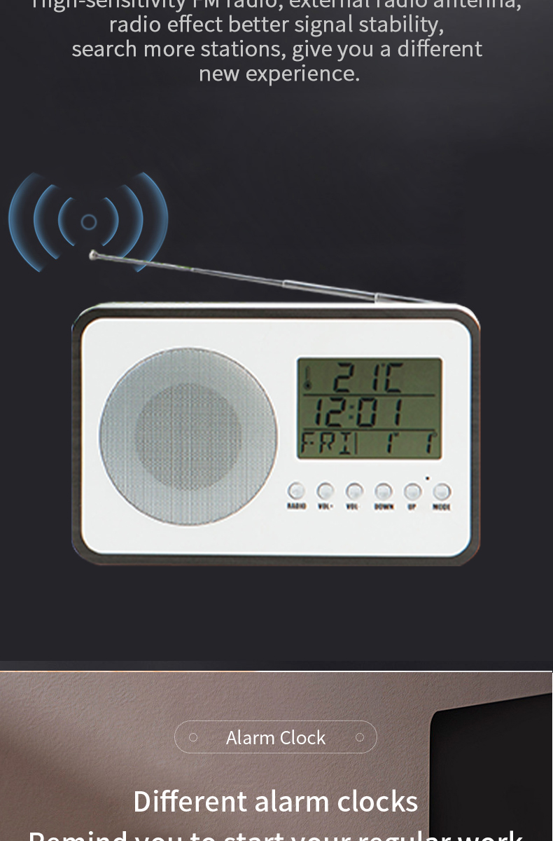 8118Electronic radio set factory direct sale