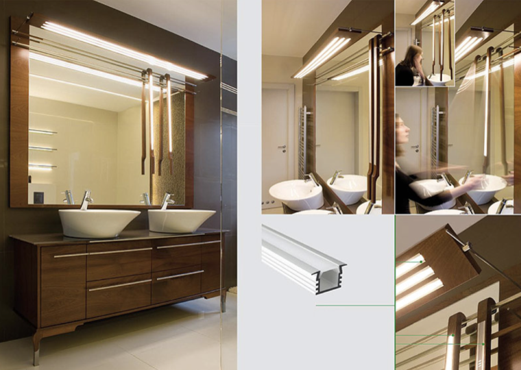 2212mm Multiple Lampshade Colors Recessed Aluminum Profile LED Channel China Supplier