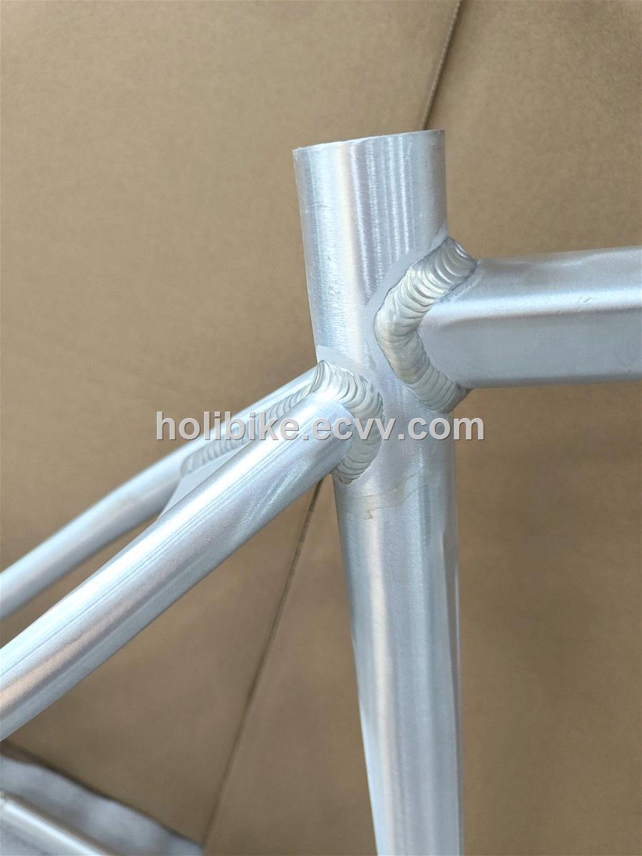 Al6061 bicycle Frame with Barrel Shaft TIG Welding Frame Aluminum Alloy Road Bike Frame
