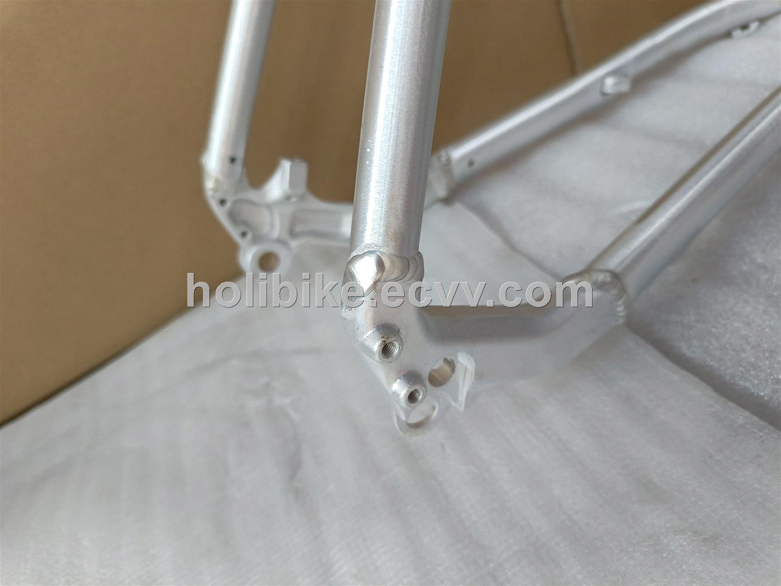 Al6061 bicycle Frame with Barrel Shaft TIG Welding Frame Aluminum Alloy Road Bike Frame