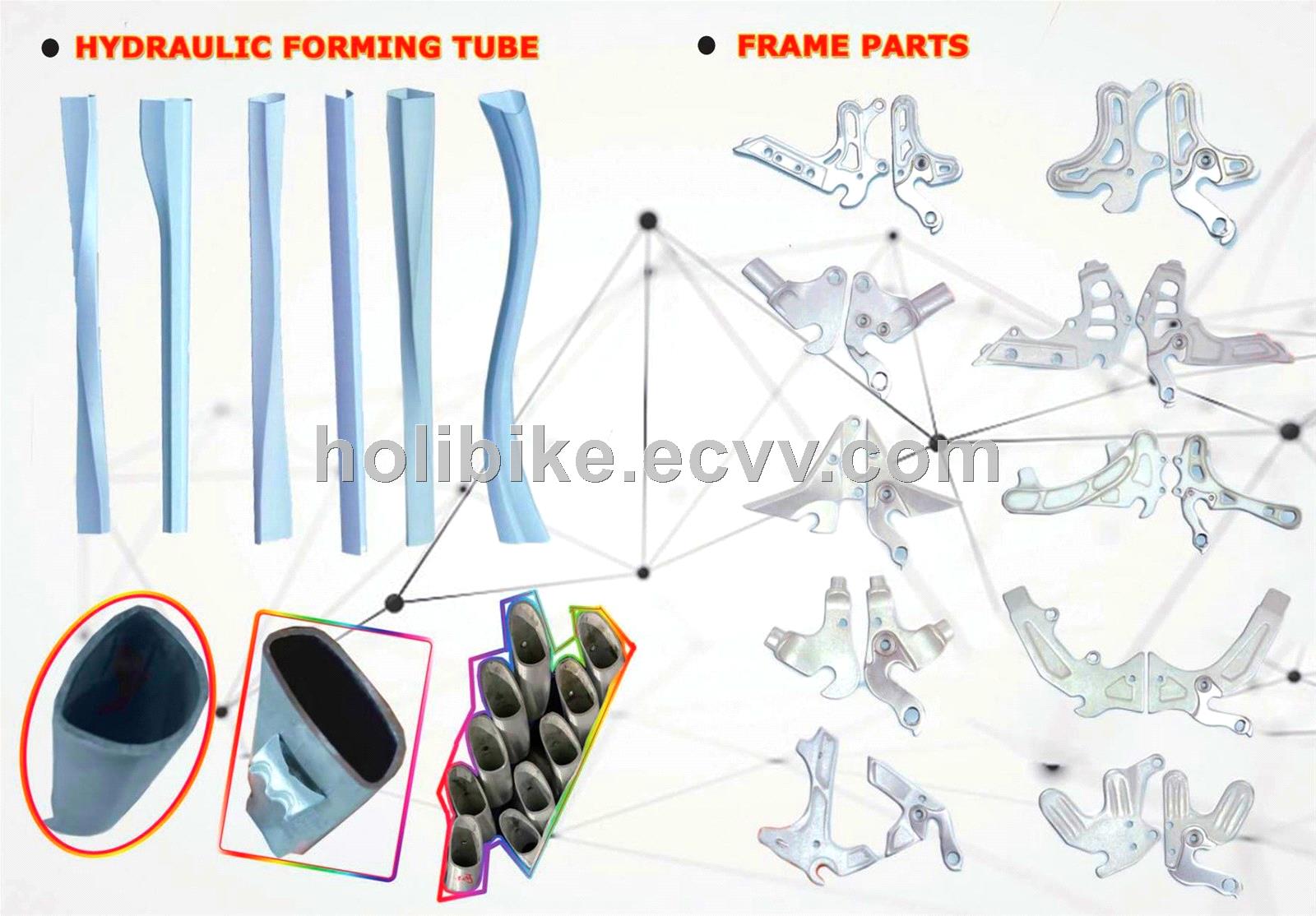 Bicycle Frame and Fork Tube Aluminum Alloy CKD Frame Tube and Parts