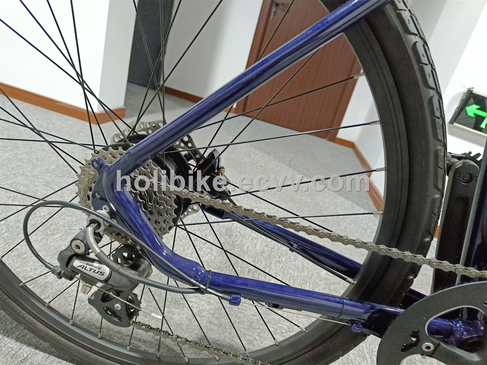 E Bike Aluminum Alloy Gent Mountain Electric Bike 700c Electric Bicycle