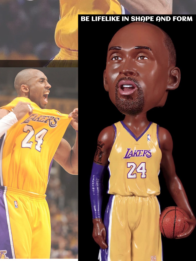 Wholesale Kobe Bryant Figured Funko Pop NBA Basketball Star Action Figure Resin Bobblehead Statue