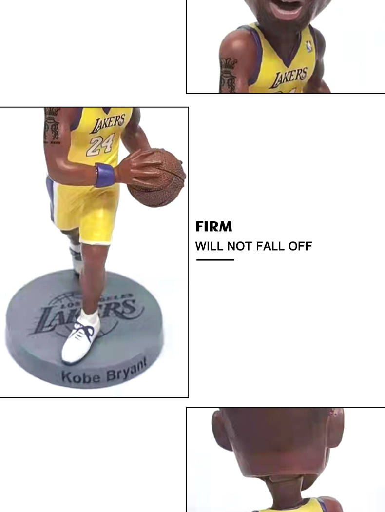 Wholesale Kobe Bryant Figured Funko Pop NBA Basketball Star Action Figure Resin Bobblehead Statue