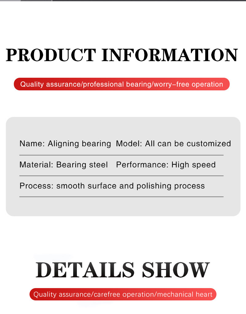 the Original Manufacturer of Aligning Bearing Models Complete