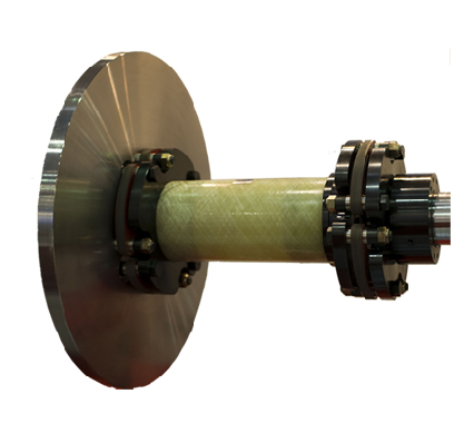 Wind turbine coupling connects the highspeed shaft of gearbox and motor sha