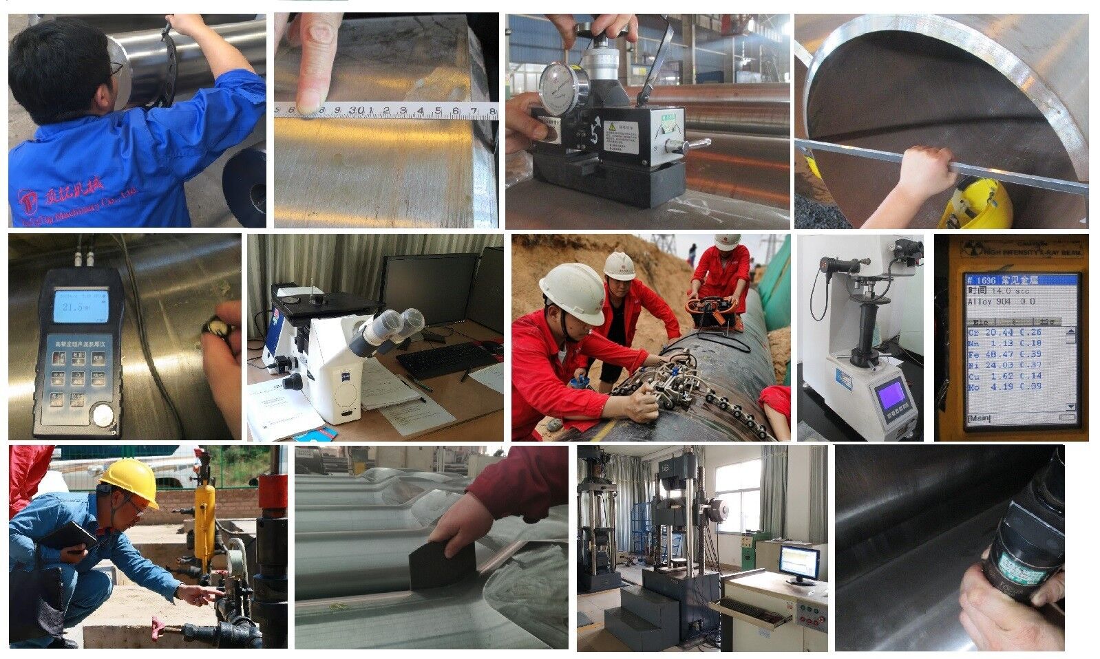 the Nonmagnetic drill collar is made of a kind of low carbon high chromemanganese alloy steelmaterial normally is P53