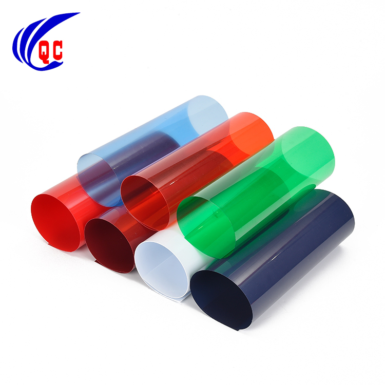 Clear Opaque Color PVC Rigid Film Sheet Roll