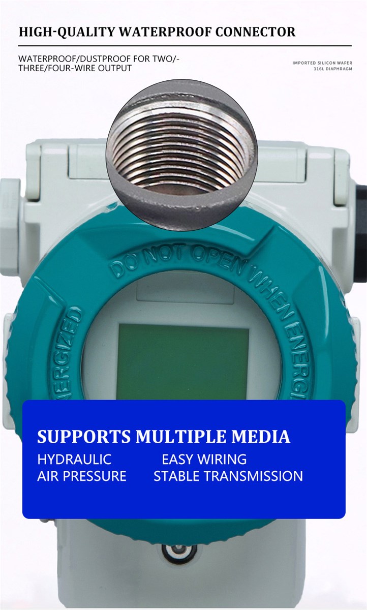 High Precision Intelligent Differential Pressure Transmitter