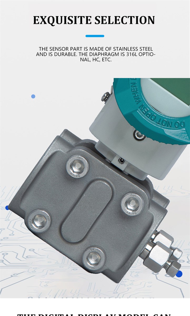 High Precision Intelligent Differential Pressure Transmitter