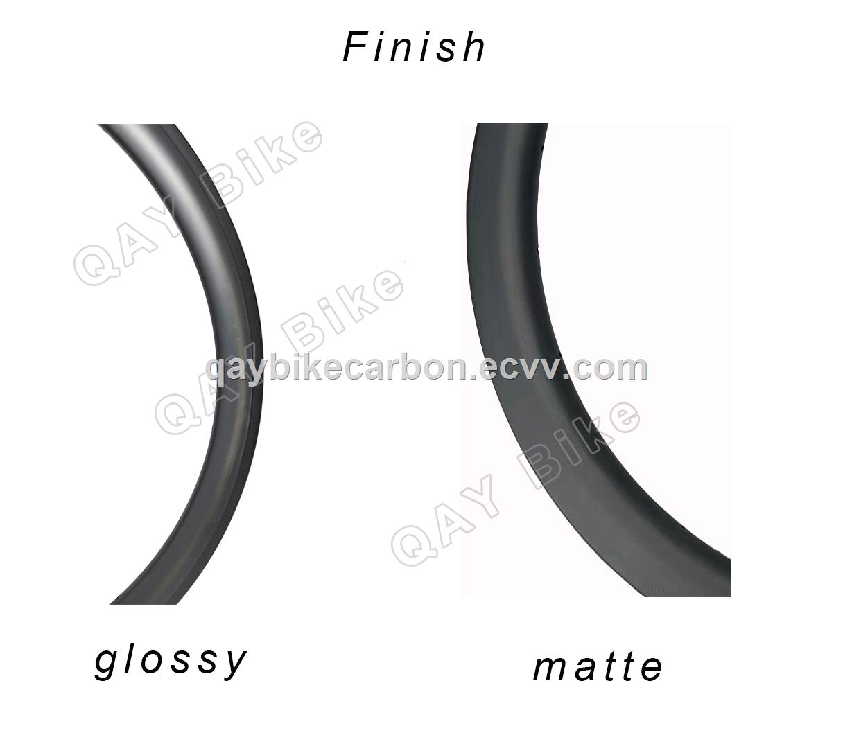 60mm Carbon bicycle tubular rims for road bike