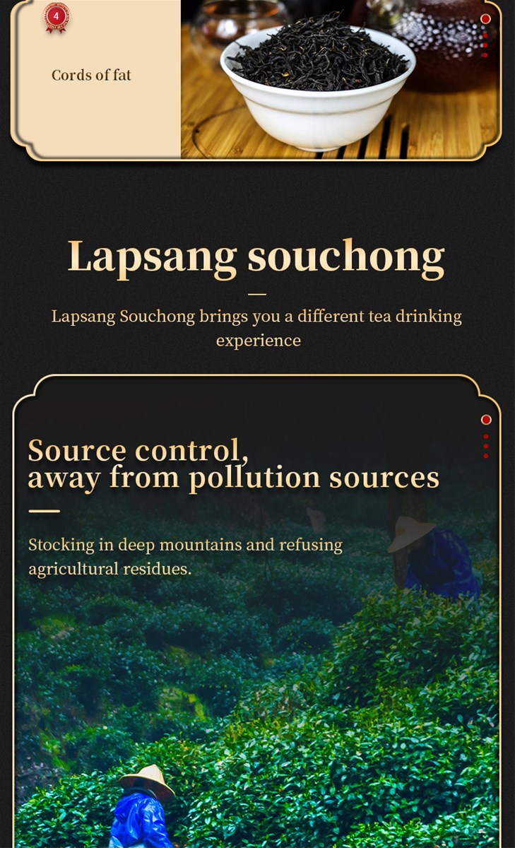 Second grade Lapsang Souchong tea Please contact me for specific quantity and price