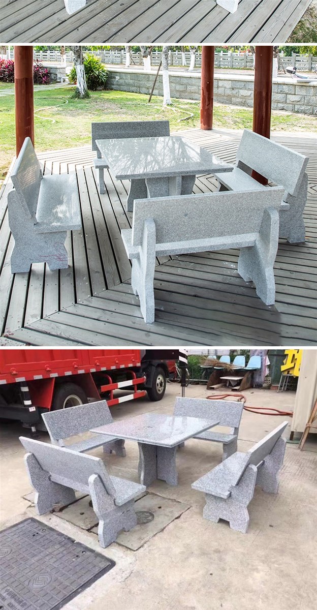 Backrest table and chairs support customization support email contact