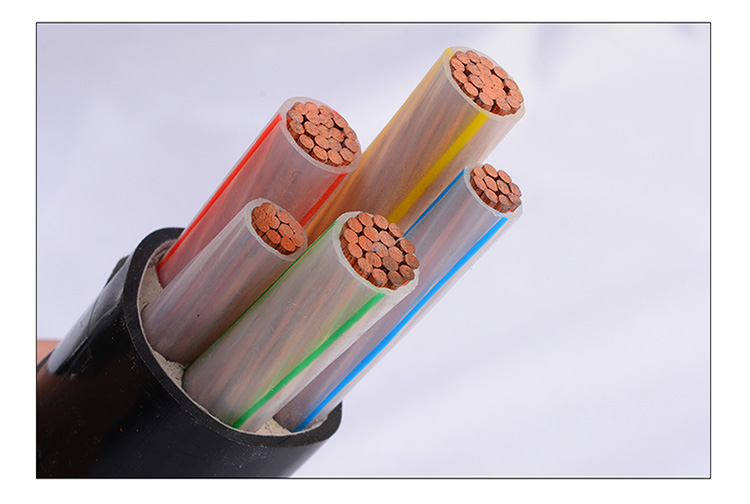 Copper core low smoke halogenfree flame retardant cable wire