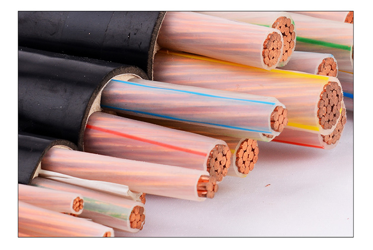 Copper core low smoke halogenfree flame retardant cable wire