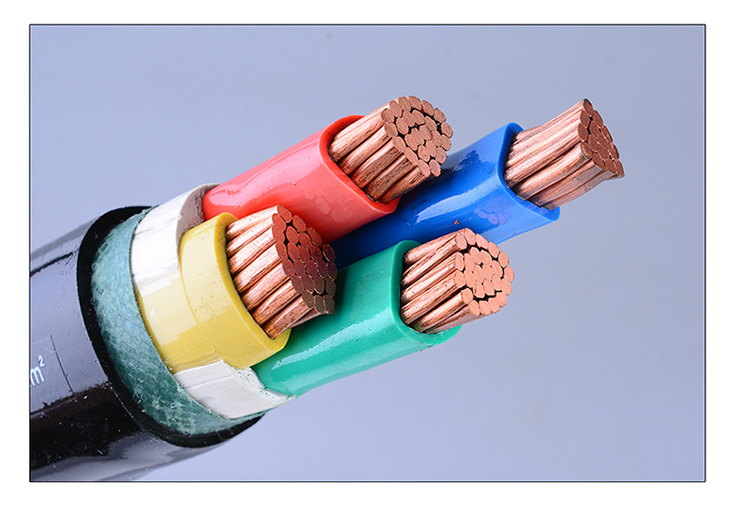 Copper core low smoke halogenfree flame retardant cable wire